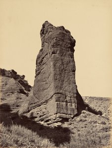 Tafel 31. Monument Rock, Mündung des Echo Canon von Andrew Joseph Russell