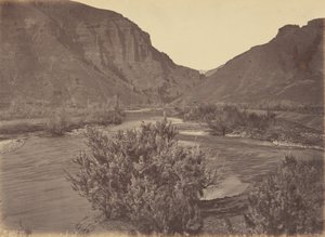 Tafel 37. Wilhelmina Pass, von Osten von Andrew Joseph Russell
