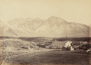Tafel 49. Brigham Youngs Baumwoll- und Wollfabriken, 1869 von Andrew Joseph Russell