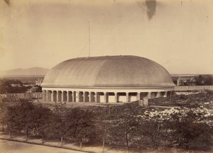 Tafel 50. Großes Mormonentabernakel, 1869 von Andrew Joseph Russell