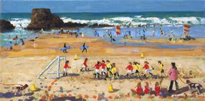 Sporttag, Perranporth von Andrew Macara