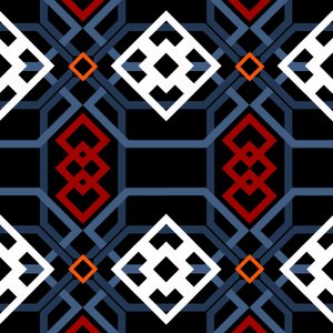 Andalusische Geometrie, 2018 von Andrew Watson