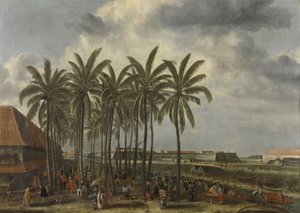Das Schloss von Batavia, 1661