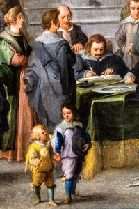 Krankenpflege, um 1640 von Andries van & Wael Cornelis de (1592 1667) Eertvelt