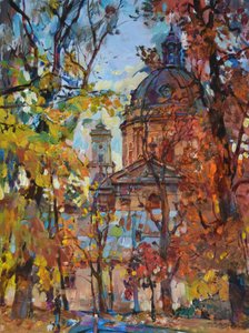 Lebendige Herbstkuppel von Andrii Kutsachenko