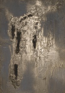 Metallisches Grunge-Abstrakt