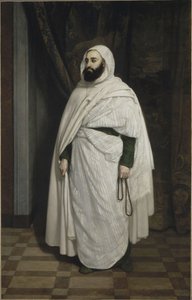 Porträt von Abdelkader ibn Muhieddine 1808-1883, 1853 von Ange Tissier