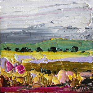 Lebendige Landschaftsfelder von Angela Hawkey