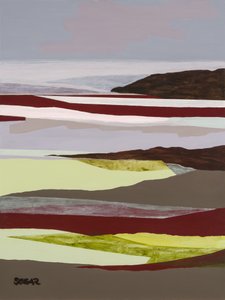 Serene abstrakte Landschaft