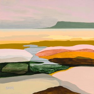 Ruhige abstrakte Landschaft