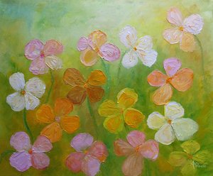 Bunte Frühlingsblüten