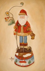 Verspielter Weihnachtsmann