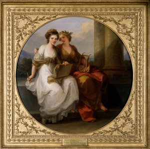 Der Künstler in der Rolle des Designs von Angelica Kauffman