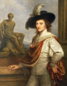 Porträt des österreichischen Sammlers Joseph Johann Graf Fries von Angelica Kauffmann