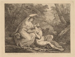 Rinaldo und Armida von Angelica Kauffmann