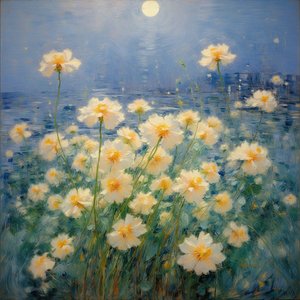 Florals 40, um 2021 von Angelita Hawke