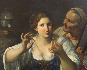 Allegorie der Eitelkeit von Angelo Caroselli