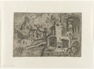 Landschaft mit Flucht nach Ägypten