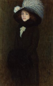 Porträt einer jungen Dame von Angelo Torchi