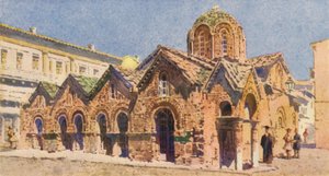 Kirche Panagia Kapnikarea, Athen von Angelos Giallinos