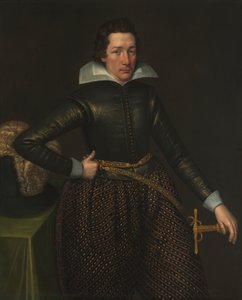 Porträt eines Mannes, um 1610 von Anglo Netherlands School