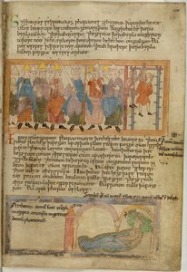 Pharao lässt seinen Oberbäcker hängen von Anglo Saxon