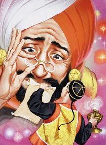 Aladdin und seine Wunderlampe von Angus McBride