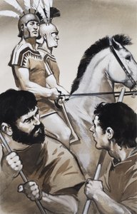 Etruskische Soldaten