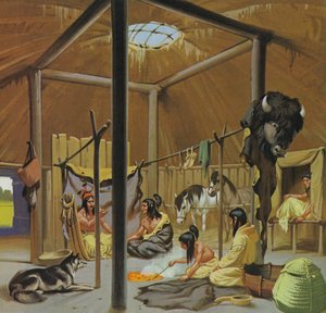 Mandan-Erdbau von Angus McBride