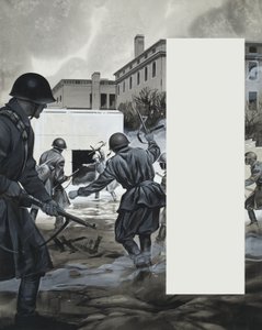 Szene aus dem Zweiten Weltkrieg