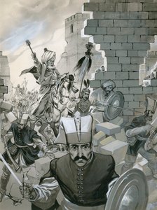 Der Fall von Konstantinopel von Angus McBride