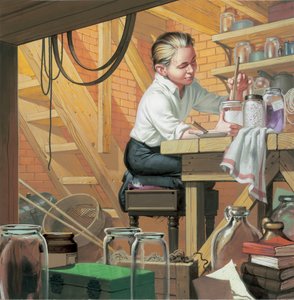Thomas Alva Edison (1847-1931) von Angus McBride