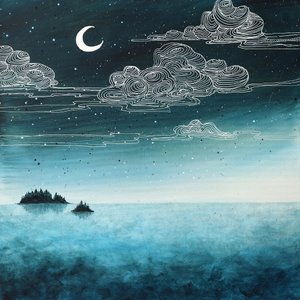 Mondbeschienene Inselnacht