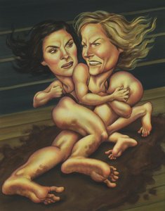 Schlacht von Julia und Jodie von Anita Kunz