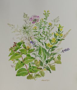 Blumen Stillleben 4, 2021 von Anna Pugh