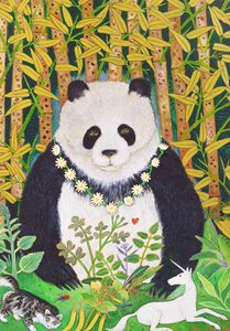 Panda und Freunde, 2021 von Anna Pugh
