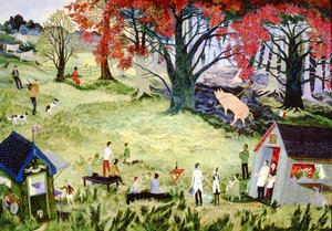 Trüffeljagd-Wettbewerb, 2001 von Anna Pugh