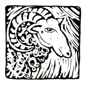 Horoskop (Widder) (2017) von Annalisa Morrocco