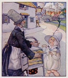Kinderreim: Einfacher Simon traf einen Kuchenmann von Anne (after) Anderson