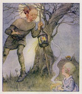 Kinderreim: Der Mann im Mond kam zu früh herunter von Anne (after) Anderson