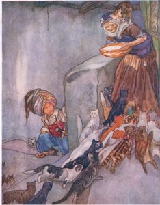 Milch für die Familie, aus Das große Buch für Kinder (Herbert Strang) von Anne Anderson