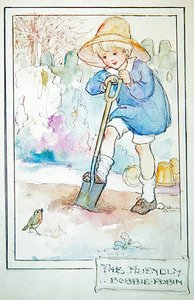 Der freundliche Robbie Robin, ca. 1916 von Anne Anderson