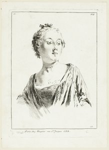 Frauenkopf von Anne Claude Philippe Caylus