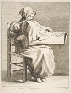 Eine Frau aus Savoyen, 1737 von Anne Claude Philippe de Caylus