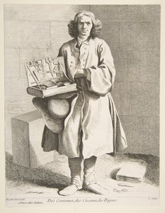 Händler von Messern, Scheren und Kämmen