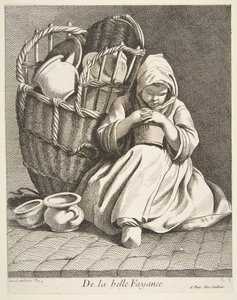 Töpferwarenhändler, 1738