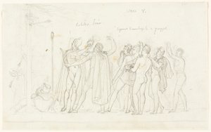 Das Bogenschießen, aus der Aeneis, Buch V von Anne Louis Girodet de Roussy Trioson