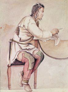 Porträt eines Indianers (Red Jacket) von Anne Marguerite Hyde de Neuville