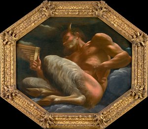 Der Gott Pan von Annibale Carracci