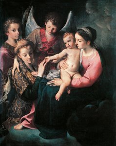 Mystische Hochzeit der Heiligen Katharina